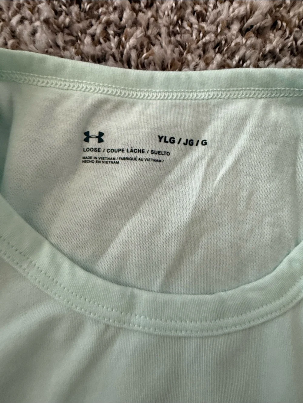 Under Armour soft mint